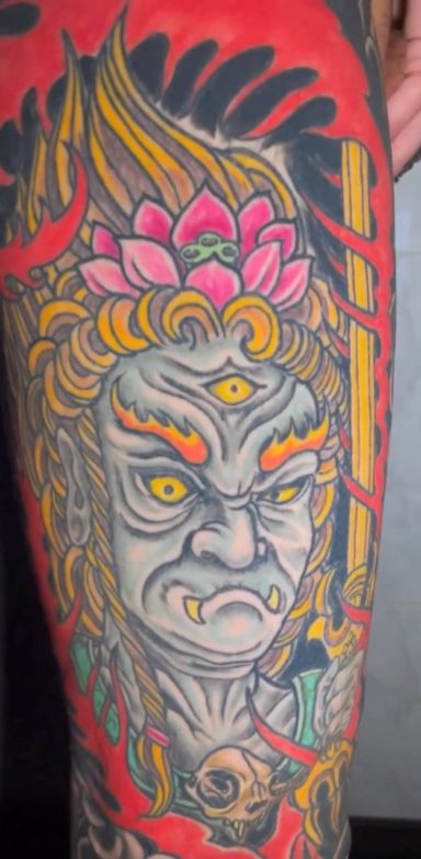 Tatuaje neotradicional japonés Madrid